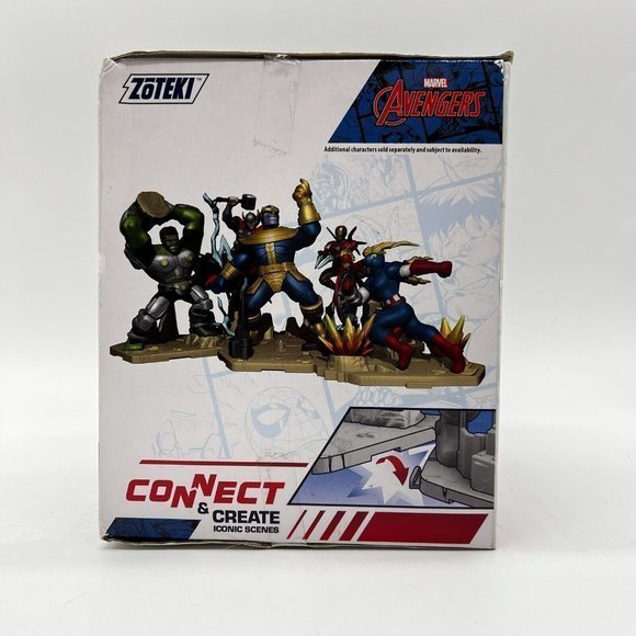 Zoteki Jazwares Connect & Create: Marvel Avengers Hulk‎ 002 - Iconic Scenes - Picture 3 of 3